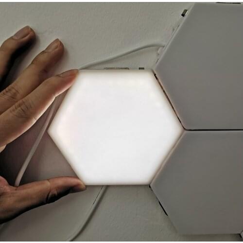 Modern Deco LED Night Lights for Home Quantum Modular Touch Light Sensitive Lighting LED Night Light Magnetic Bedside Decoration