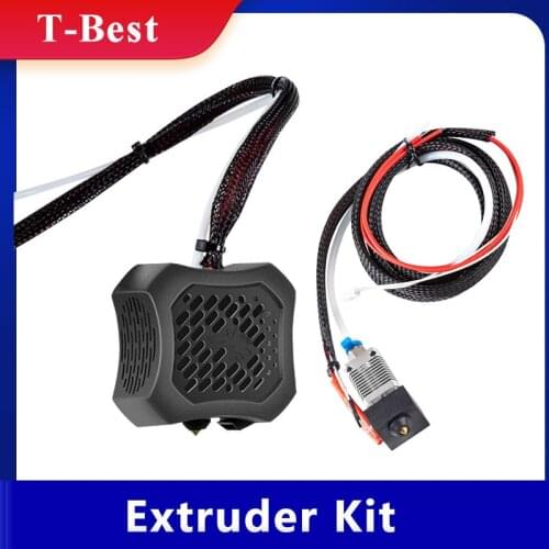 Original Creality Ender-3 V2 Assembled Full Extruder Hotend Kit Double Cooling Fan with 0.4mm Nozzle Aluminum Heating Block