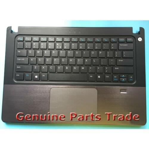 Genuine original Laptop Top Cover with Keyboard for Dell Vostro 5470 5460 Assembly 53JW1 Gray AEJW8R00010 MP-12G73U4-920