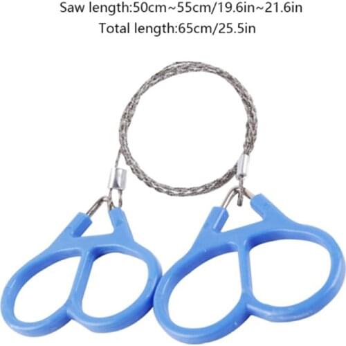 Hand Chain Saw Safety Survival Fretsaw ChainSaw Emergency Outdoor Steel Wire Saw