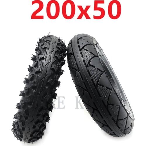 Hot Sale 200x50 Tire 8 Inch Inner and Outer Tyre 200*50 Off-road Tire for Electric Scooter Parts