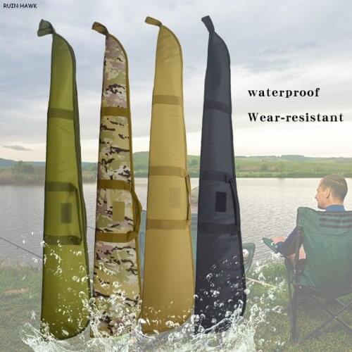 Tactical Rifle Case Hunting Bag Outdoor Fishing Equipment Military Shoulder Bag Airsoft Carry Bag 128cm Oxford Gun Case