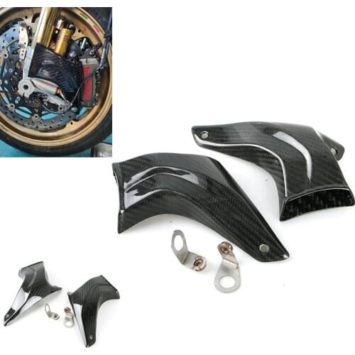 Brake Caliper disc pads Cooling Air Ducts For Aprilia Shiver 750 Dorsoduro 750 Tuono 1000 V2 RSV4 RR NOABS