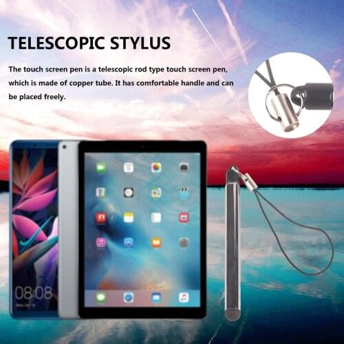 Universal Touch Screen Pen Capacitive Stylus Pen For Smart Phone Tablet For iPad Point Round Thin Tip
