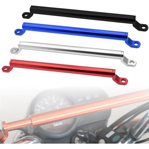 Universal Motorcycle aluminum alloy extension handlebar balance bar electric car bibcock multi-function headlamp bracket Holder