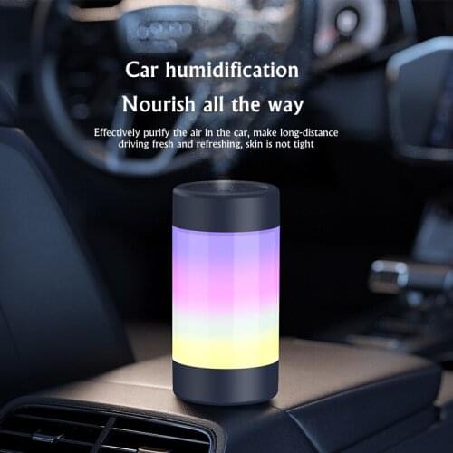 300ml USB Air Humidifier Portable Aromatherapy Essential Oil Diffuser with Color LED Lamp For Home Car Mist Maker Humidificador