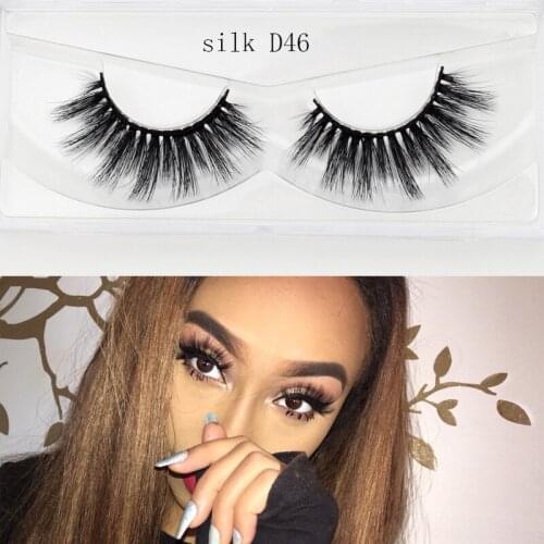 Visofree Silk Eyelashes Eye Lashes Hand Made Natural Long Faux Cils Lashes Reusable False Eyelashes Wimpers Beauty Make Up