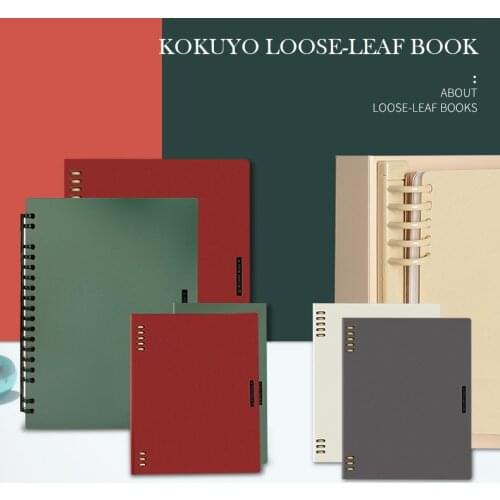 KOKUYO Binder Note A Little Special Series Loose-leaf Notebook Planner Organizer Journal Diary Ring Office School Supplies