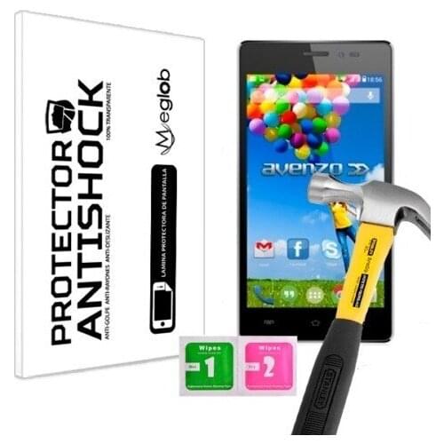 Screen protector Anti-Shock Anti-scratch Anti-Shatter compatible with Avenzo Xirius 5
