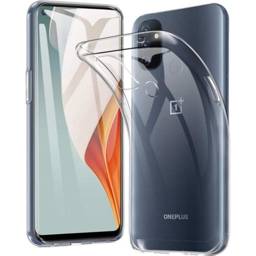 Soft Silicone Clear TPU for Oneplus Nord N10 N100 NordN10 5G Phone Case Transparent Ultrathin Camera Protective Bumper Cover Gel