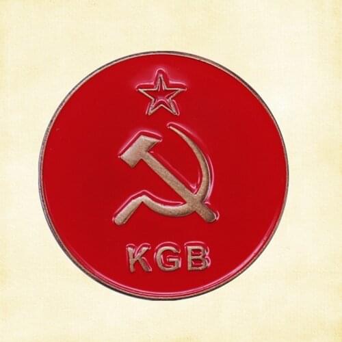 WWII Russian Soviet RKKA Red Army Red Star Sickle hammer badge enamel pin hat insignia Medal Collection patriot jewelry gift