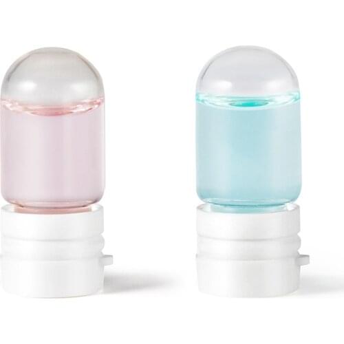 1.5ml 2ml 3ml 5ml 50pcs Empty Essential Oil Glass Vial Concentrate Sample Glass Container Original Liquid Bottles