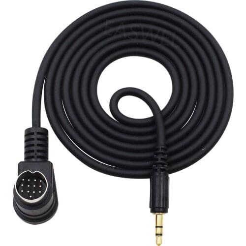 13-pin 3.5MM AUX INPUT CABLE CA-C2AX CA-C1AUX for Kenwood KRC-579R KRC-591