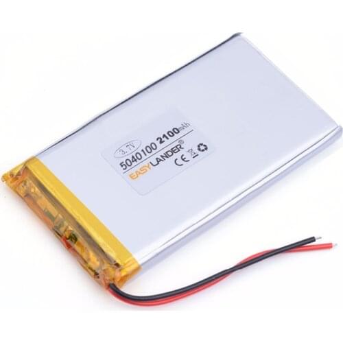 5040100 3.7V 2100 mAh lithium polymer battery FOR DVD Cell phone product batteries tablet pc PDA 514199 504099 5141100