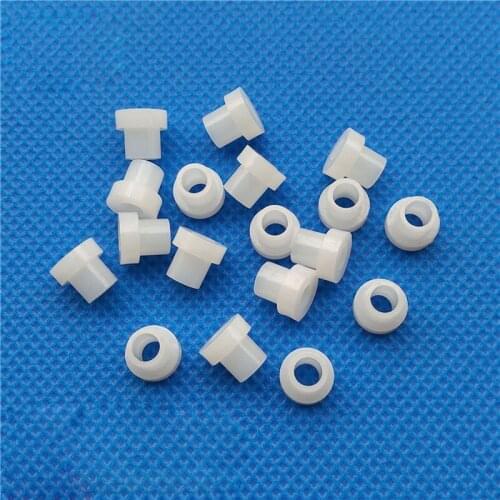 53pcs M4 T-shaped nylon gasket washer plastic step washers gaskets insulation column bushing sleeve plug 6mm outer diameter