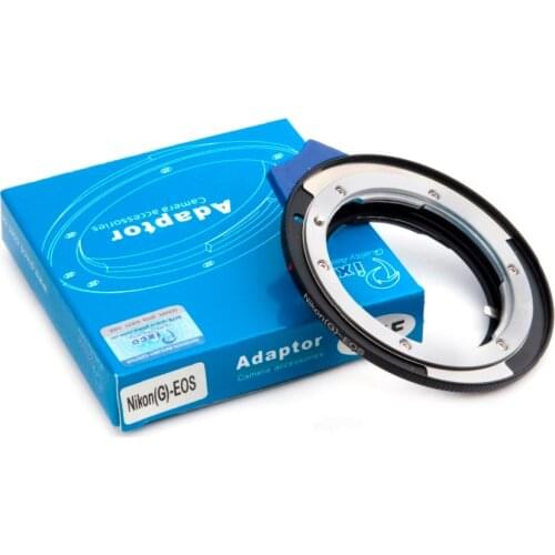 Pixco EMF AF Confirm Adapter Suit for Nikon F Mount G Lens to Suit for Canon (D)SLR Camera 7D Mark II, 5D Mark III, 5D Mark II
