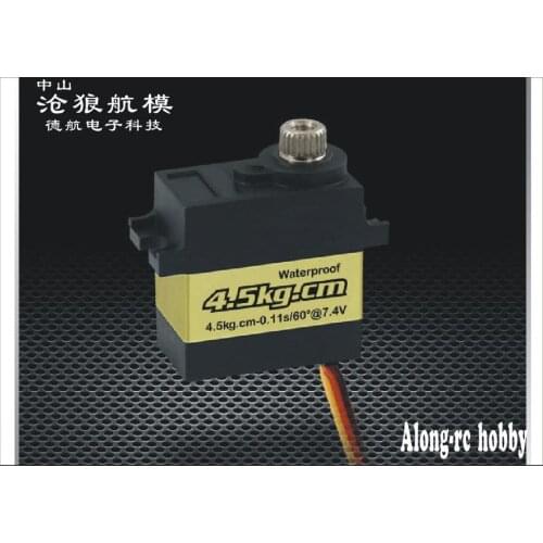 FREE SHIPPING 1pcs Kingmax KM2065 17g servo 4.5kg Stall Torque digital waterproof mini servo For RC AIRPLANE Hobby plane Part
