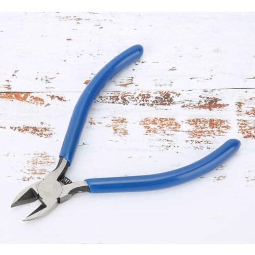 Bangle stainless steel bracelet Mini Diagonal Pliers Hand Tool Pliers Cutter Jewelry Making Processing Accessory (Small)