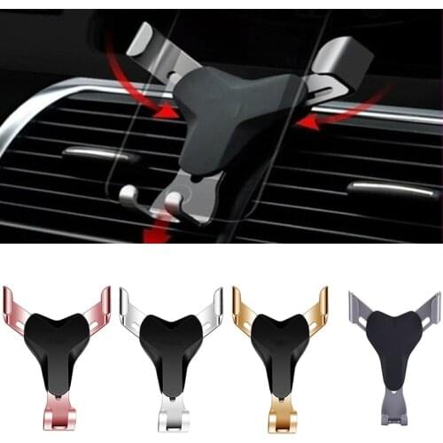 Gravity Car Phone Holder in Car Vent Grid Magnetic Holder GPS Mobile Phone Holder Mobile Phone Holder for iPhone X Samsung