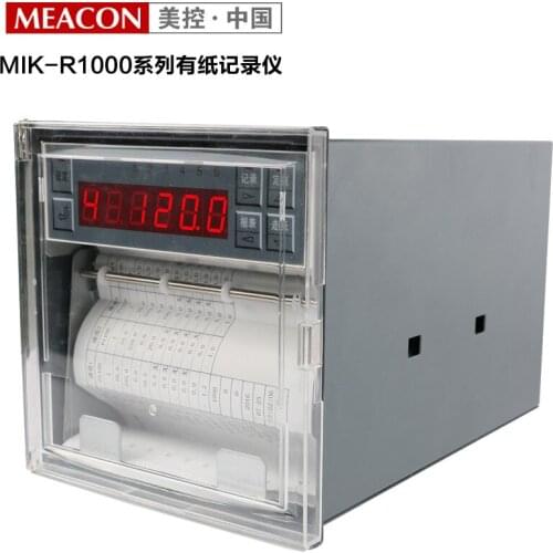 Paper Running Point Printing Curve Recorder Temperature and Humidity Pressure Current Voltage Furnace Temperature Paper Recorder