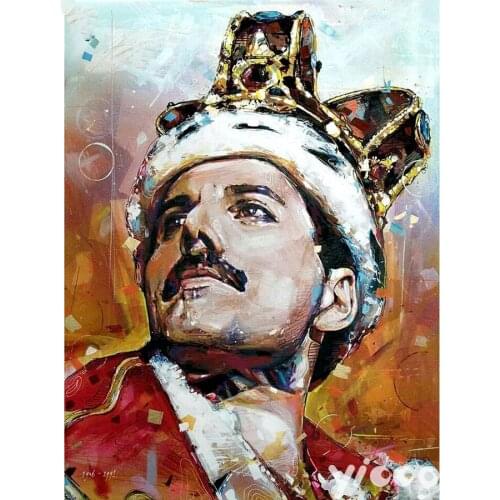 Full Square/Round drill 5D Diamond Painting DIY diamond embroidery Freddie Mercury the Queen Diamond mosaic Home Decor