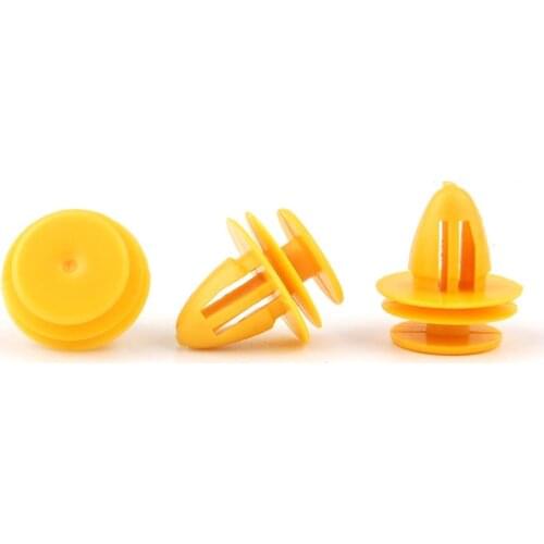 BBQ@FUKA 25x Car Door Trim Panel Retainer Nylon Clip Fits For Hyundai G-M Chevrolet 8231538000/94530565