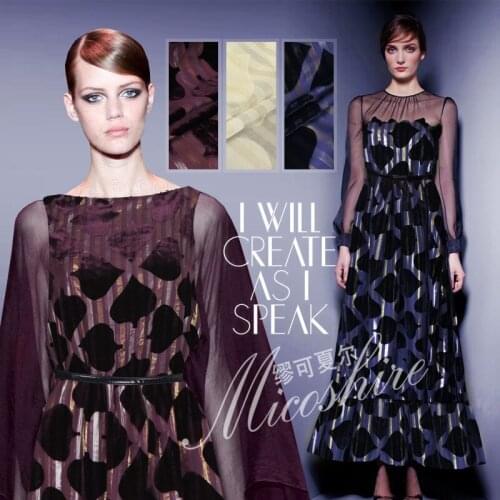 Autumn and winter wide velvet fabric for senior formal dress velvet clothes diy material