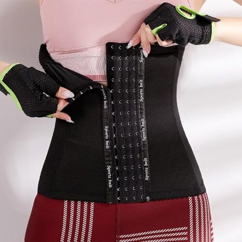 Sexy Black Corset Memory Steel Bone Tummy Slim Shaperwear Women Girdle Waist Trainer Plus Size Breasted Slimming Belt Bustiers