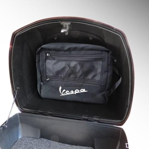 Motorcycle Inside Storage Pouch Case for Piaggio Vespa Tail Trunk Toolkit