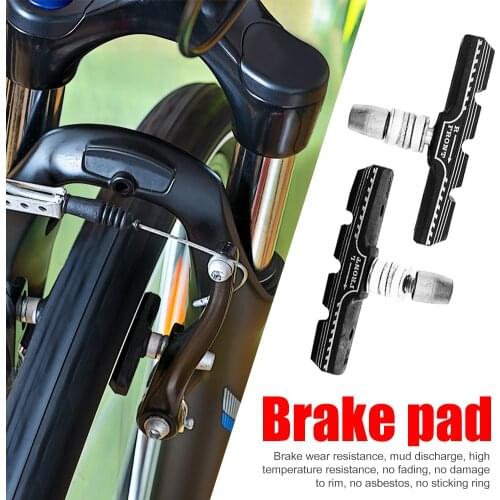 VXM Pulling Hydraulic Disc Brake Calipers MTB Mountain Road Bike Brake Block Rubber Bicycle Cycling V-brake Shoes Pads