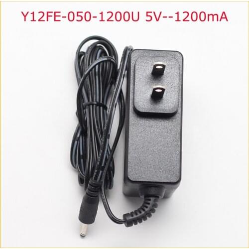 Y12FE-050-1200U 5V-1200mA AC/DC Adapters Supply Charger Switching Power Supply Adapter Charger 5V 1200mA