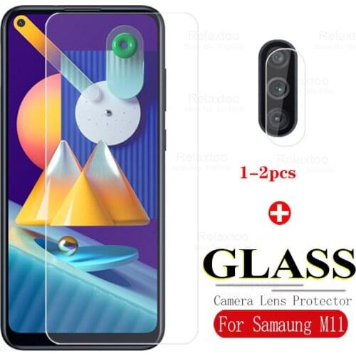 Tempered glass for Samsung M11 A11 Glass Screen Protector lens film on Samsang Galaxy m 11 SM-M115F/DS M115F M11 glas samsungm11