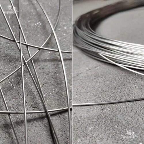 1.5mm Metal Silver Steel Wire DIY Creative Hand knit Deform Flower Crafts Jewelry Decor Metal Modeling Designer Accessories