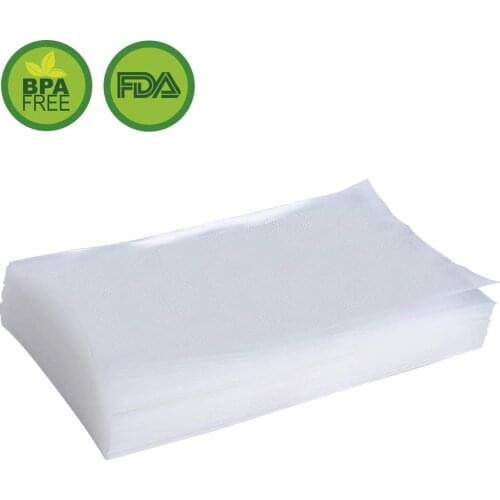 100pcs 8*12In Food Grade BPA Free Vacuum Sealer Food Storage Bags for Food Saver Fresh Keeping and Freezer Safe