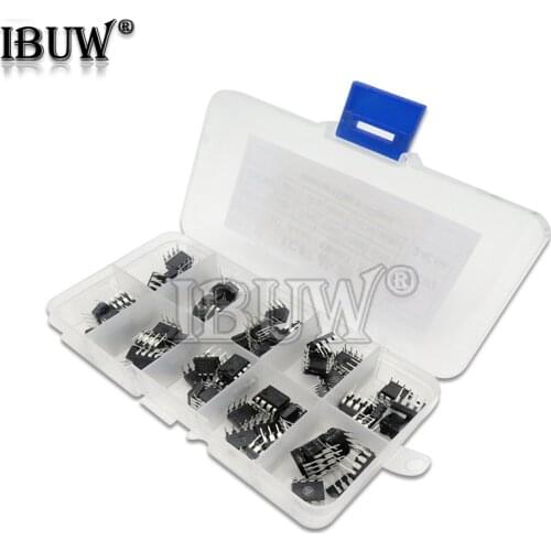 100PCS/lot In common use DIP IC kit NE555 UC3842 UC3843 UC3845 24C02 24C04 24C08 24C16 24C32 24C64 DIP each 10PCS igmopnrq