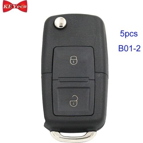 5pcs KEYDIY B01-2 Universal Remote Control B-Series 2 Button for KD-X2 KD900 KD900+ URG200