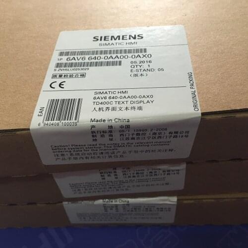 6AV6640-0AA00-0AX0 S7-200 display touch screen operation panel 6AV6 640-0AA00-0AX0