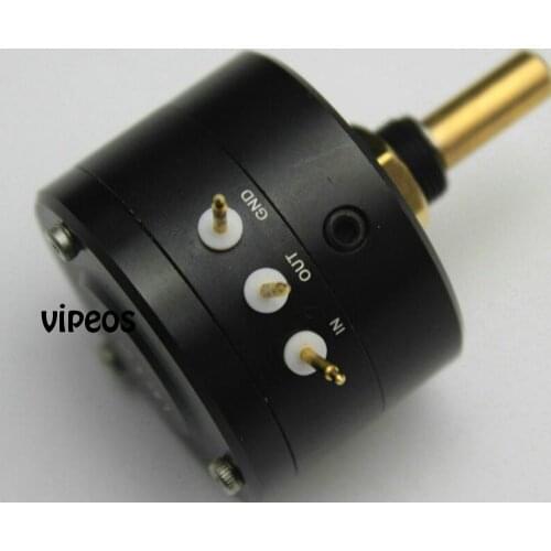 1PC EIZZ 24-Step Mono Attenuator Volume Potentiometer 100K M24T-BH100K-700 65db For Audio HIFI DIY Vintage Tube Amplifier