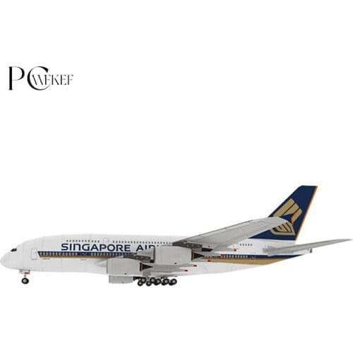 Hot 1:300 Airbus A380 3D Paper Model Papercraft Cardboard for Children Paper Toys