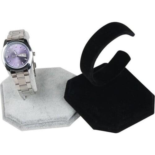 Hot sale fashion High Level Watch Shelf Box C Type Design Jewelry Bracelet Watch Display Rack Stand Holder White Black Options