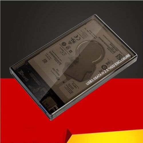 H1111Z 2.5 HDD Case SATA to USB 3.0 Adapter External Hard Drive Enclosure for SSD Disk HDD Box Case HD 2.5 SSD Case SATA to USB