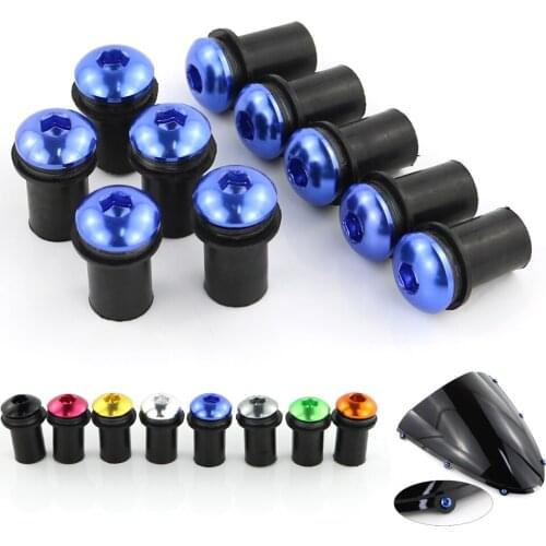 Windshield Windscreen Bolts Kit For Suzuki GSXR250 GSXR300 GSXR125 GSX-R1000 HAYABUSA GSX1300R GSX-S750 1000 SFV650 Gladius SVS