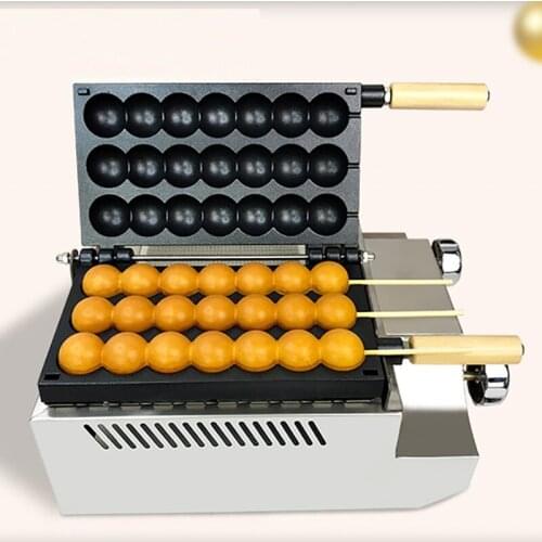 Skewer pastry machine net celebrity snack electric scones machine candied haws cake commercial baking quail egg machine