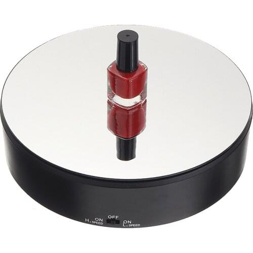 Sturdy Adjustable Rotating Speed Rotary Display Stand for Jewelry Watch Turntable Show Holder Still-life Photography Tools