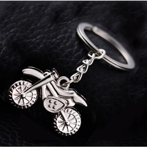 Cool Motorcycle Metal Key Chain Ring Holder Car Keyring Chaveiros Fashion Charm Bag Keyfobs Creative Accessories Gift J015