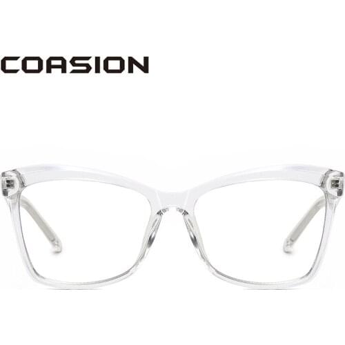 COASION TR90 Flexible Frame Blue Light Blocking Glasses for Women Men Computer Gaming Glasses Anti Eyestrain & UV Glare CA1660