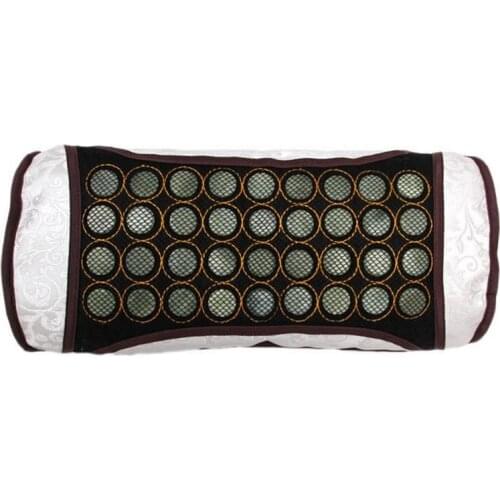 Heating care jade pillow ochre ms tomalin magnetic therapy health care pillow pillow Natural jade heating cervical pillow