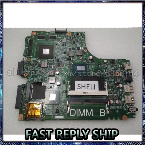 SHELI For DELL 2421 3421 5421 Motherboard with I3-3227u cpu CN-0YKN1H 0YKN1H YKN1H
