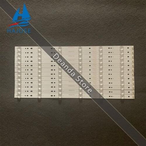 LED Backlight strip 6 lamp for Haier 50"TV 50A6M LE50A7100L LED50D6-01(A) LED50D06-ZC14AG-01 ZC14 30350006202 V500HJ1-PE8