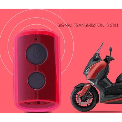TPU Motorcycle Key Cover Case For YAMAHA Aerox 155 XMAX300 NVX155 Nvx QBIX JAUNS MVX 55 2 Button Motor Covers